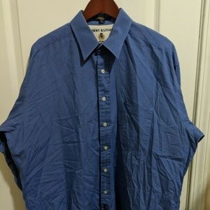 Tommy Hilfiger Men's Blue Shirt 100% cotton